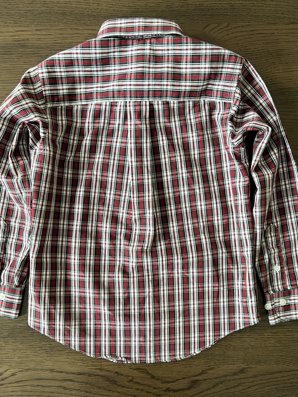 Brooks Brothers Boys’ Red Plaid Button-Down Back to School Family Photos Shirt - Picture 3 of 9
